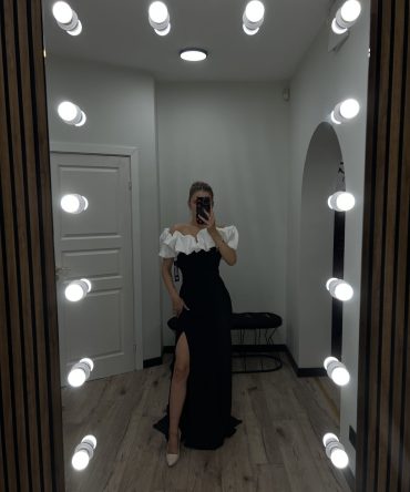 Divine Contrast Suknelė