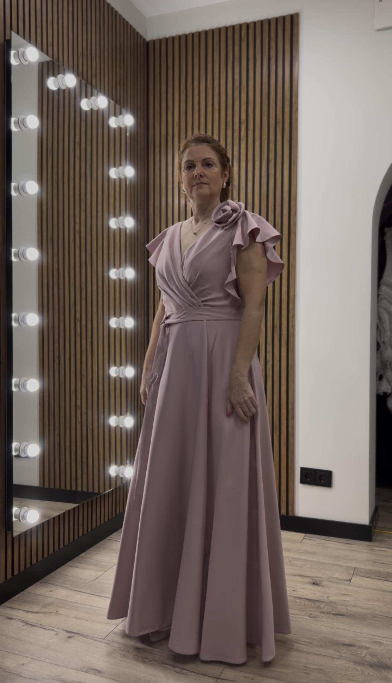 Rosé Grace vakarinė suknelė